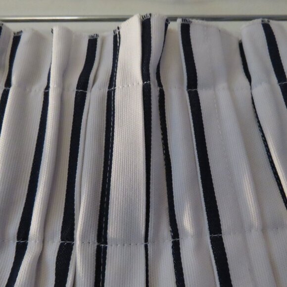 KATE SPADE X BROOME STREET White Blue Cotton Stripe Skirt Coastal Preppy US 4 - Picture 5 of 13